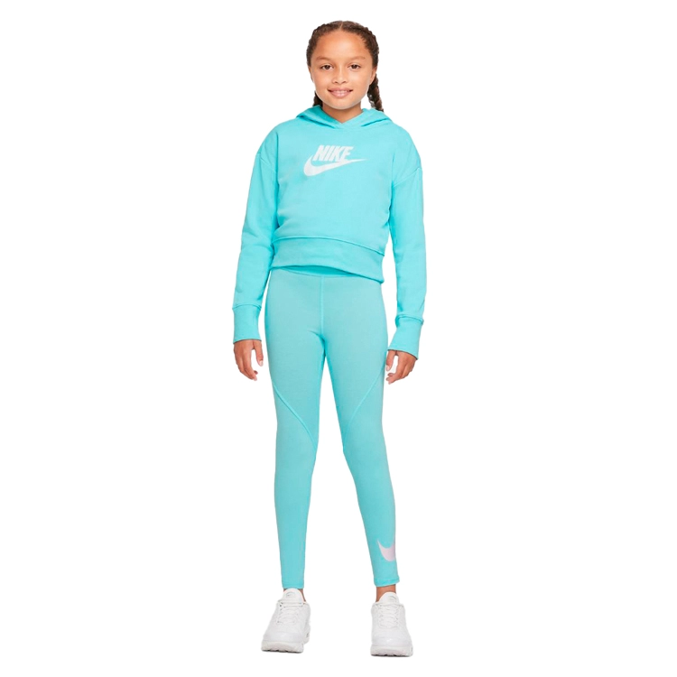 Толстовка Nike G NSW CLUB FT CROP HOODIE HBR